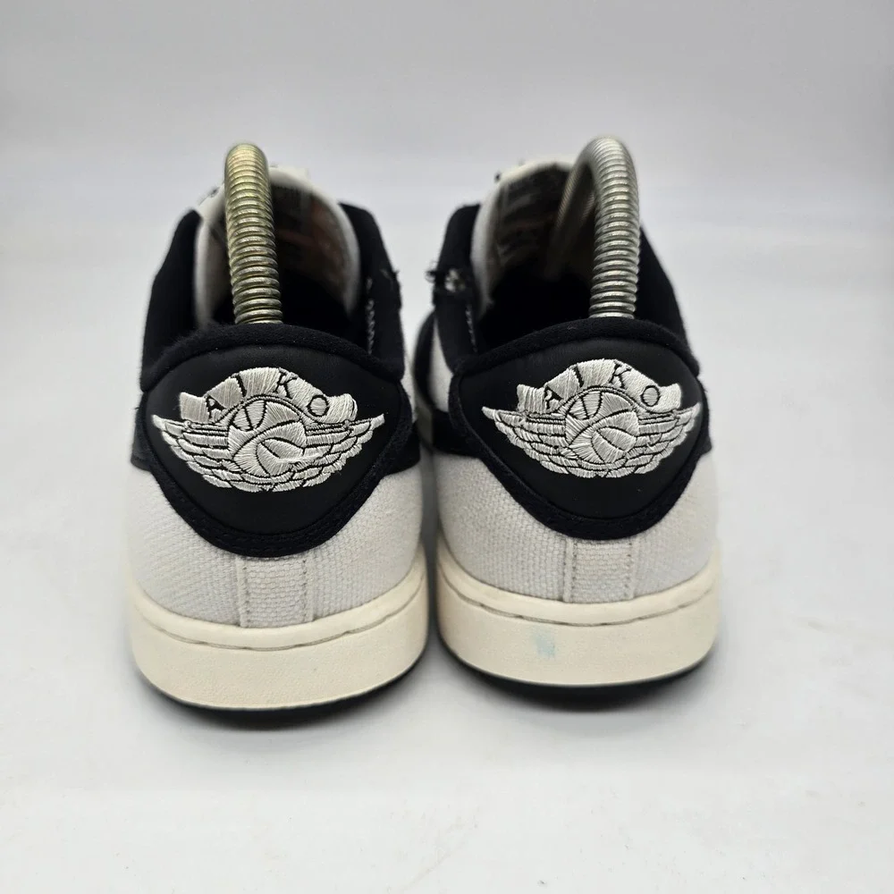 Nike‎ AJKO 1 Low Jordan DX4981-100 White Black Sail Men's Size 8